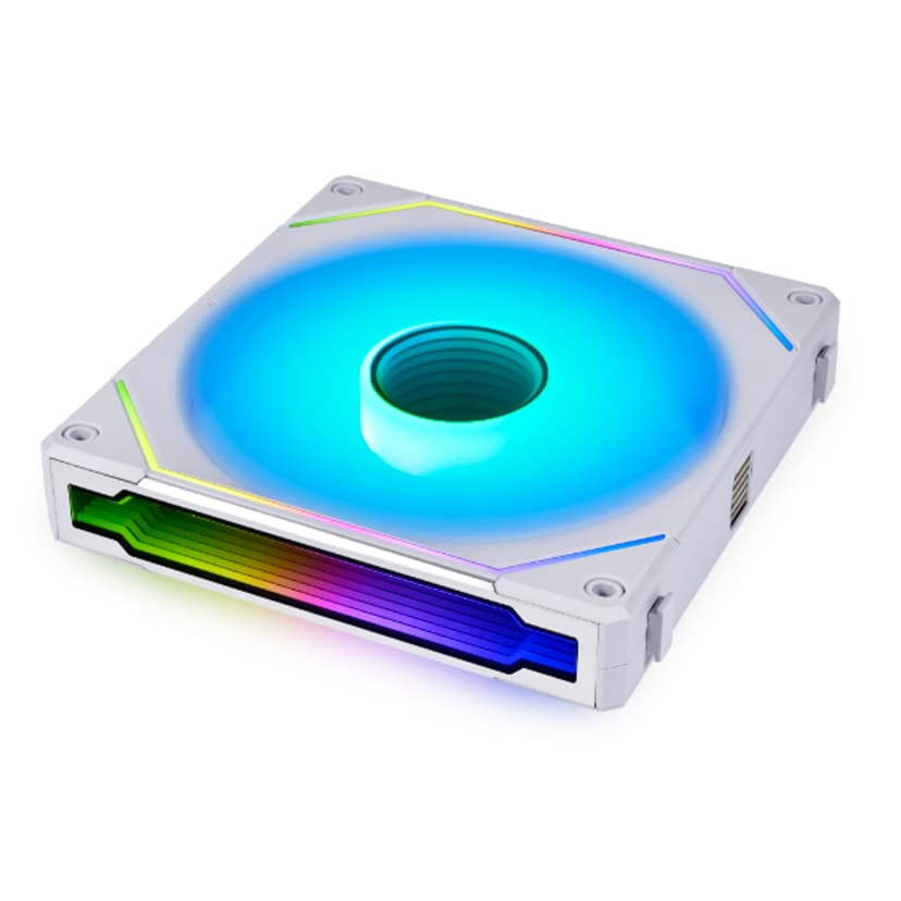 Lian-Li UNI SL INF PWM 3 P 120MM Infinity RGB Vifte Hvit