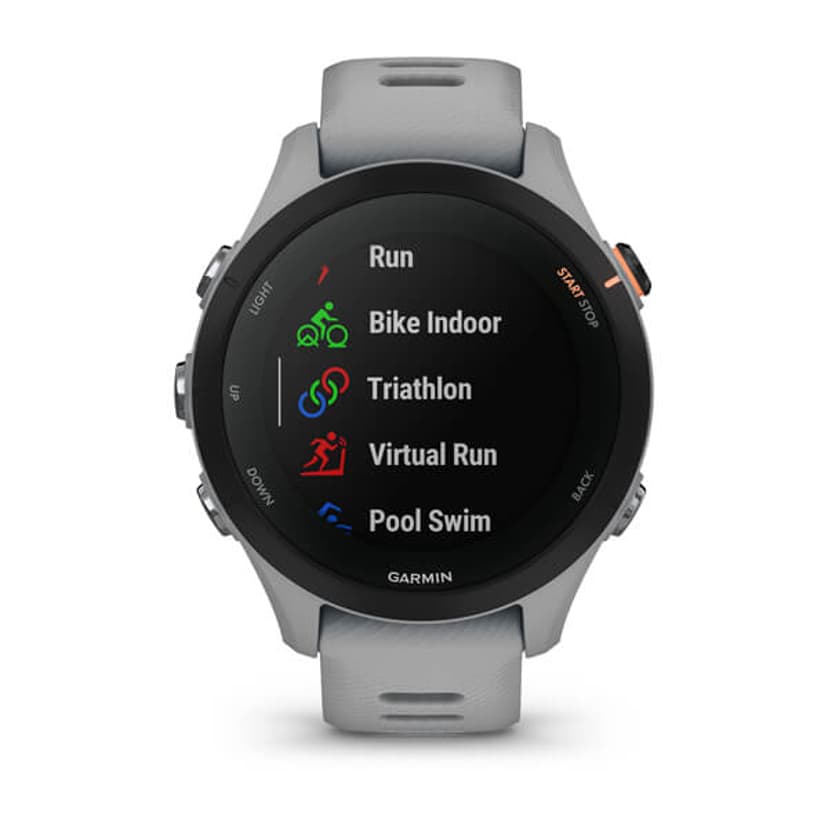 Garmin Forerunner 255S 2,79 cm (1.1") MIP 41 mm Digitaalinen 218 x 218 pikseliä Harmaa GPS (satelliitti) Harmaa