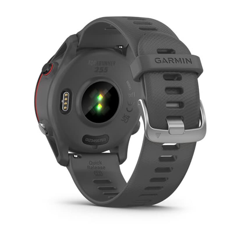Garmin Forerunner 255 3,3 cm (1.3") MIP 46 mm Digitaalinen 260 x 260 pikseliä Harmaa Wi-Fi GPS (satelliitti)