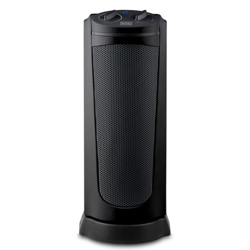 Black & Decker Keramisk varmevifte 2 000 watt Svart