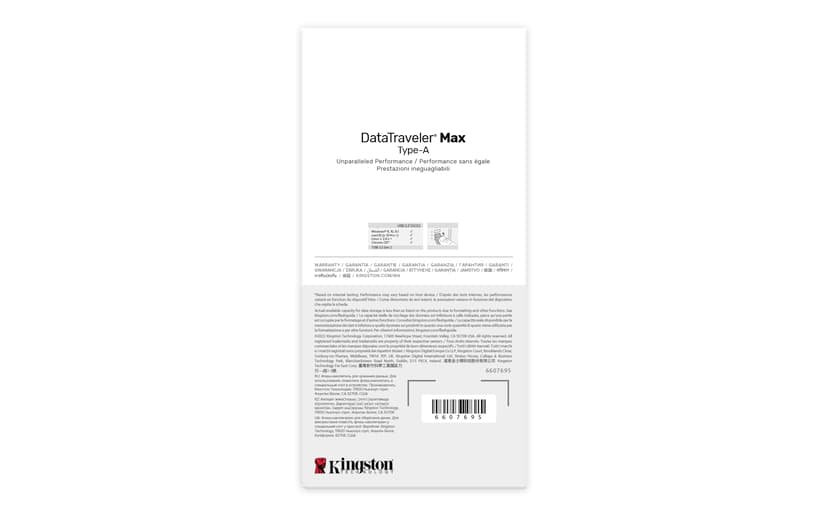 Kingston DataTraveler Max 512GB USB Type-A Rød
