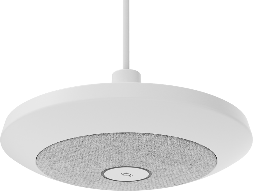 Logitech Rally Mic Pod Pendant Mount off-white
