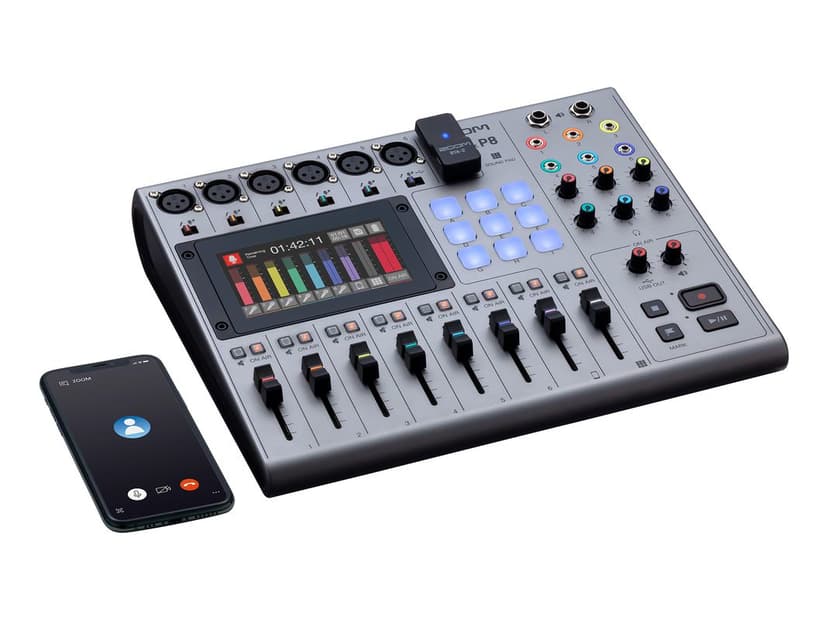 Zoom PodTrak P8 Podcasting Recorder