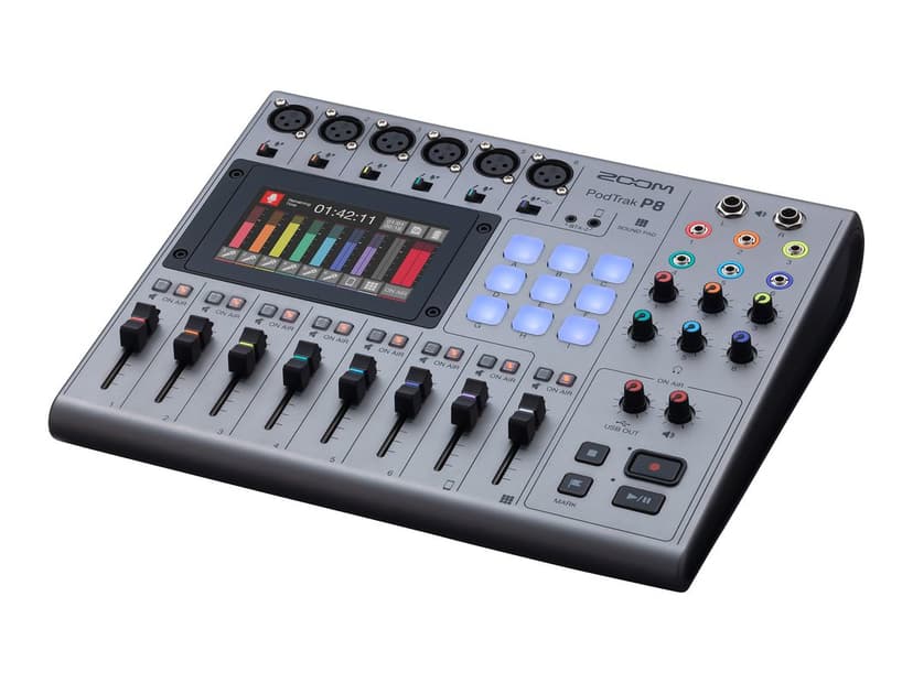 Zoom PodTrak P8 Podcasting Recorder