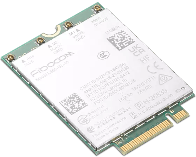 Lenovo ThinkPad Fibocom L860-GL-16 XMM7560 CAT16 4G PCIE M.2 3042 WWAN Module