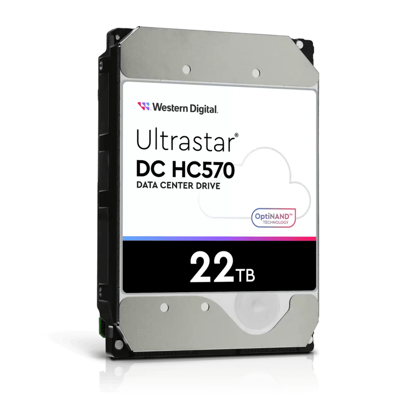 WD Ultrastar DC HC570 22TB 512E 3.5" 7200r/min SATA 6.0 Gbit/s HDD