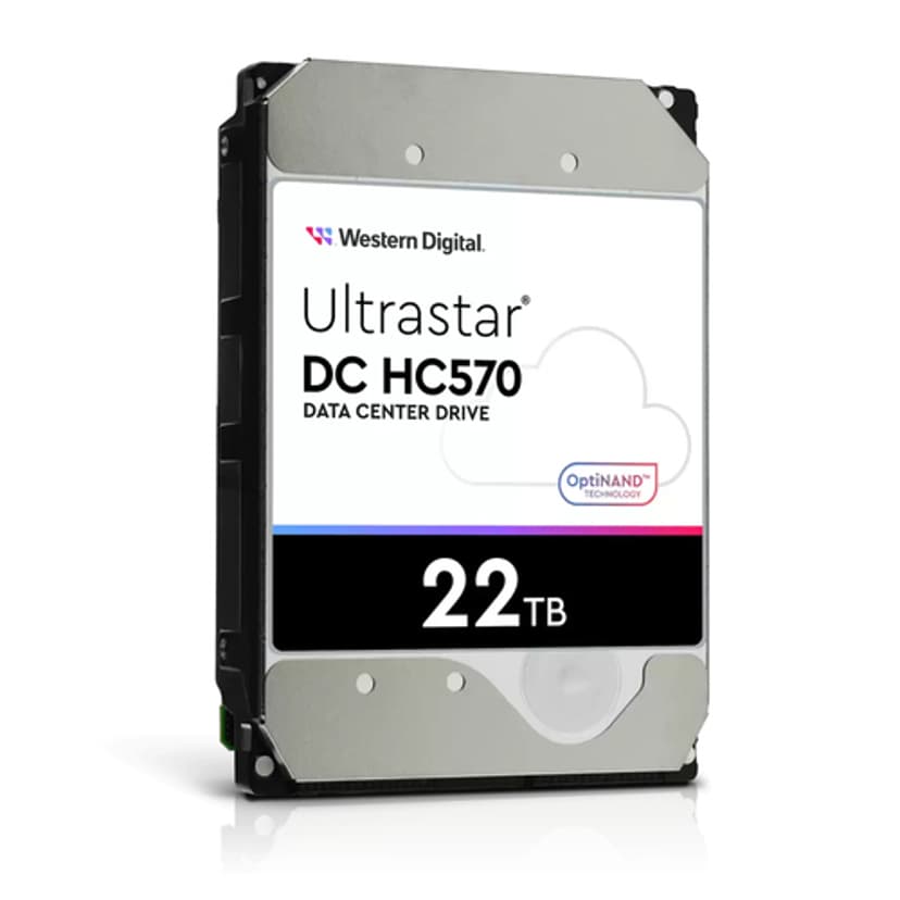 WD Ultrastar DC HC570 22TB 3.5" 7200r/min SAS Harddisk