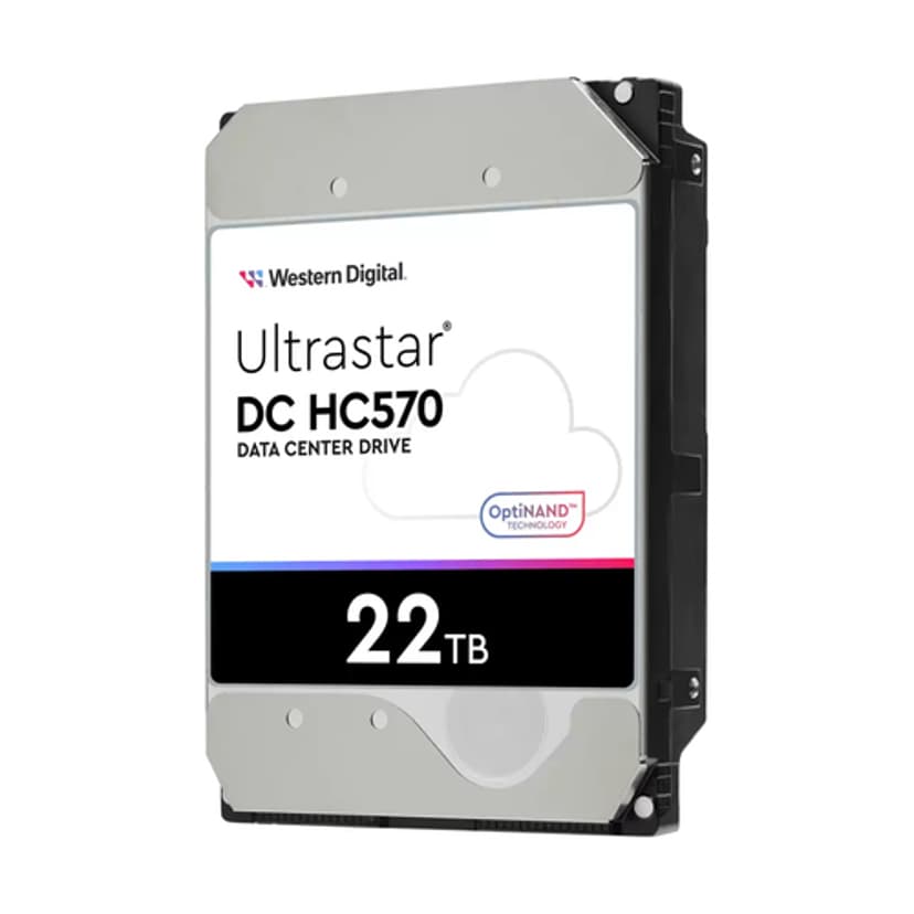 WD Ultrastar DC HC570 22TB 3.5" 7200r/min SAS Harddisk