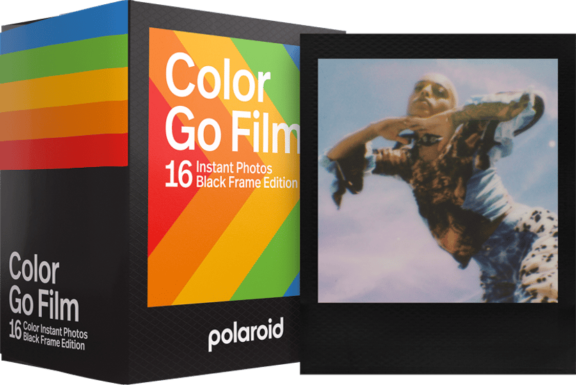 Polaroid Go Film Double Pack 16 photos - Black Frame