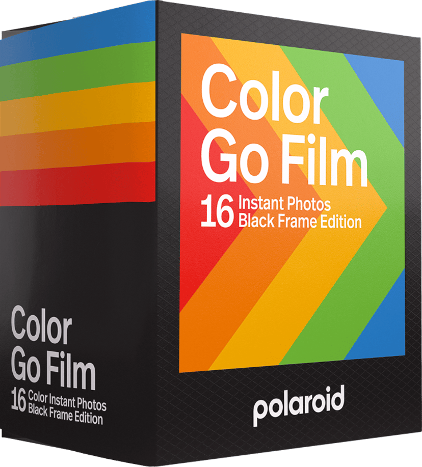 Polaroid Go Film Double Pack 16 photos - Black Frame