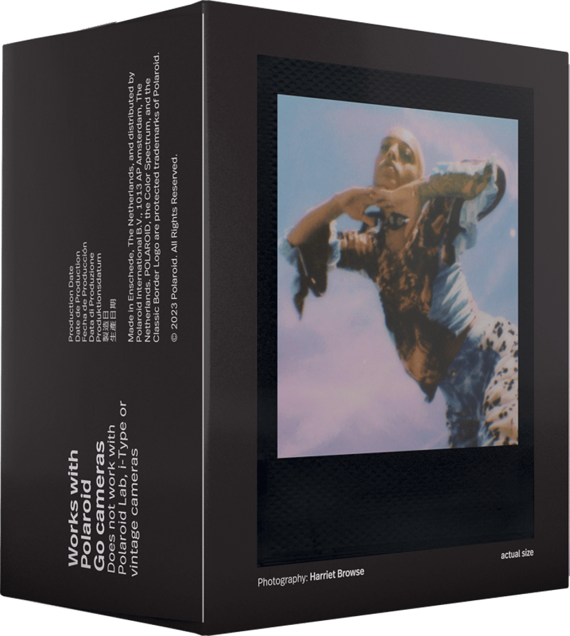 Polaroid Go Film Double Pack 16 photos - Black Frame