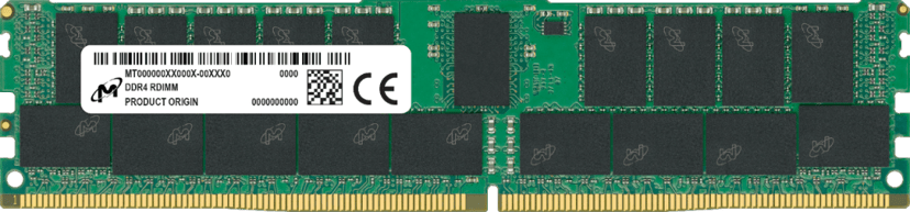 Crucial Micron MTA36ASF8G72PZ-3G2R muistimoduuli 64 GB 1 x 64 GB DDR4 3200 MHz ECC 64GB 3200MHz DDR4 288-pin DIMM