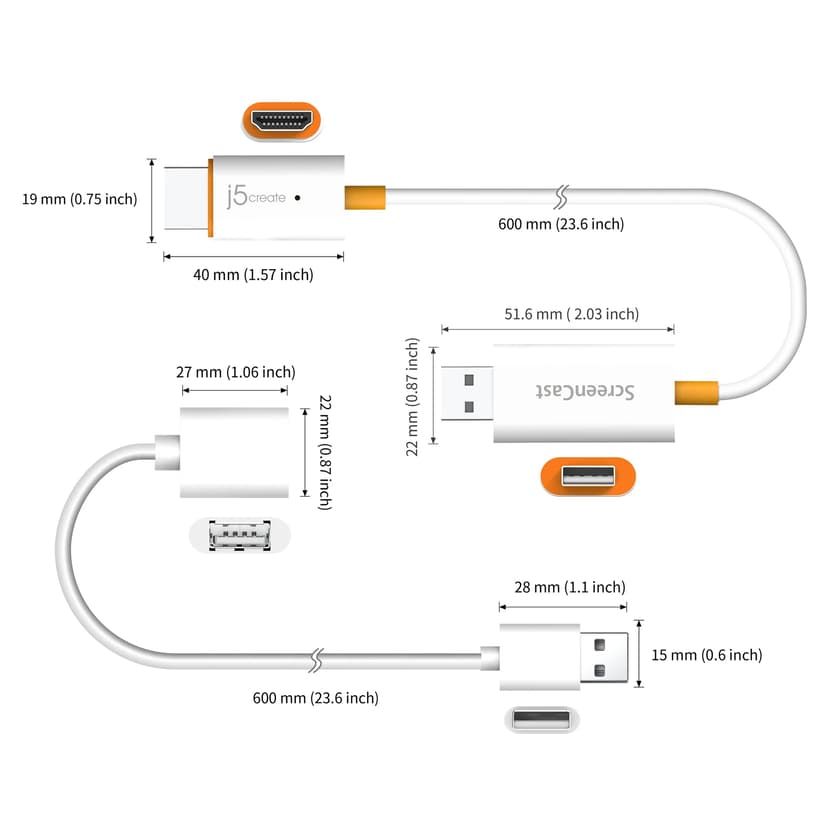 J5 Create ScreenCast Wireless Display Adapter