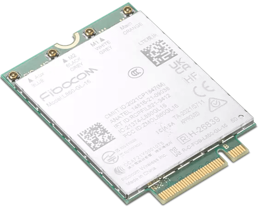 Lenovo ThinkPad Fibocom L860-GL-16 CAT16 4G LTE WWAN Module for ThinkPad X1 Carbon Gen 10