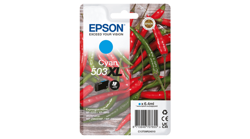 Epson Ink Cyan 503XL 6.4ml