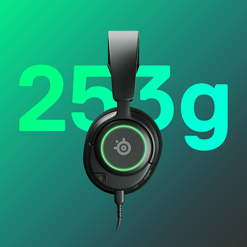Steelseries Arctis Nova 3 USB Type-C Sort