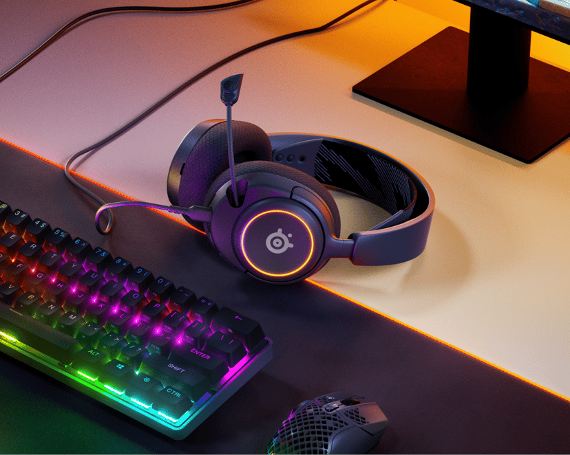Steelseries Arctis Nova 3 USB Type-C Sort