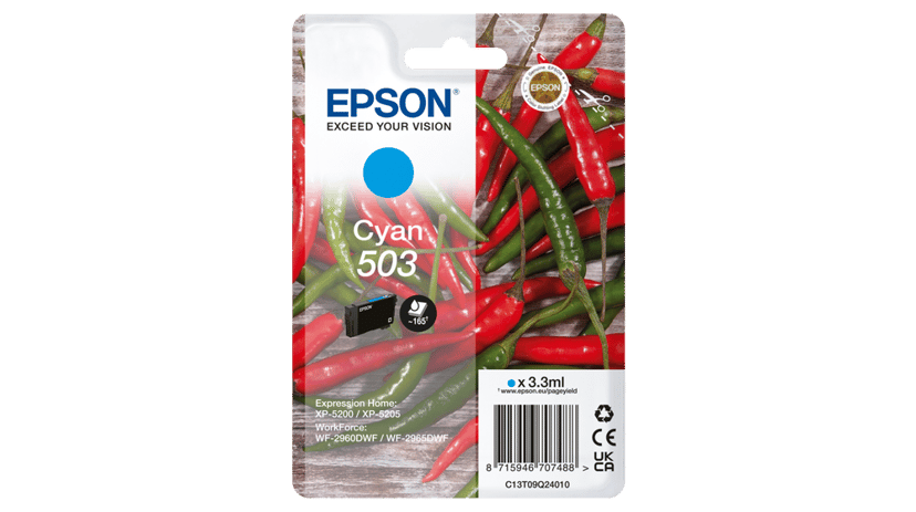 Epson Ink Cyan 503 3.3ml