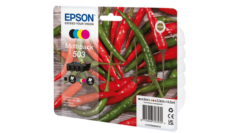 Epson Bläck Multipack 503 (BK/C/M/Y)