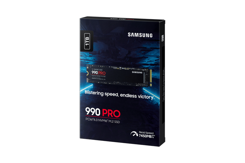 Samsung 990 PRO 1TB SSD M.2 PCIe 4.0
