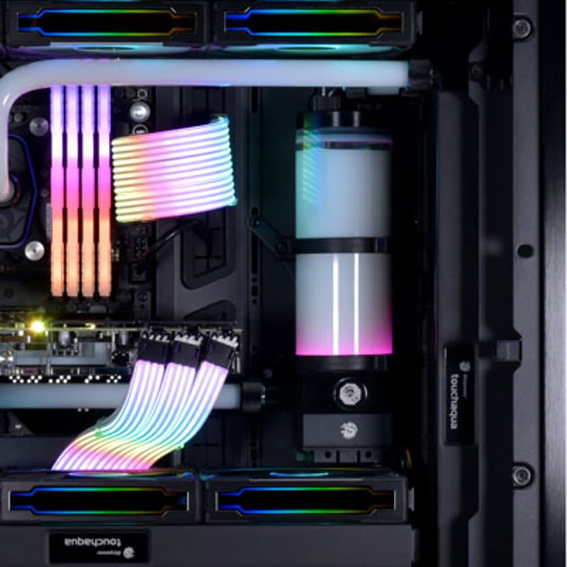 Lian-Li LANCOOL III RGB Midi Tower Svart, Transparent
