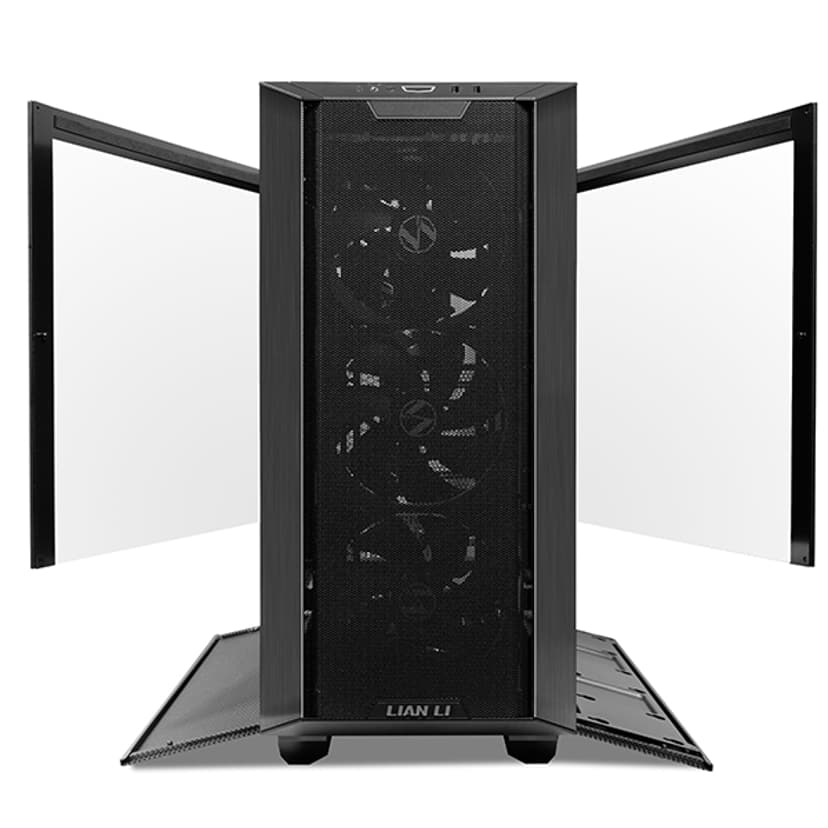 Lian-Li LANCOOL III RGB Midi Tower Svart, Transparent