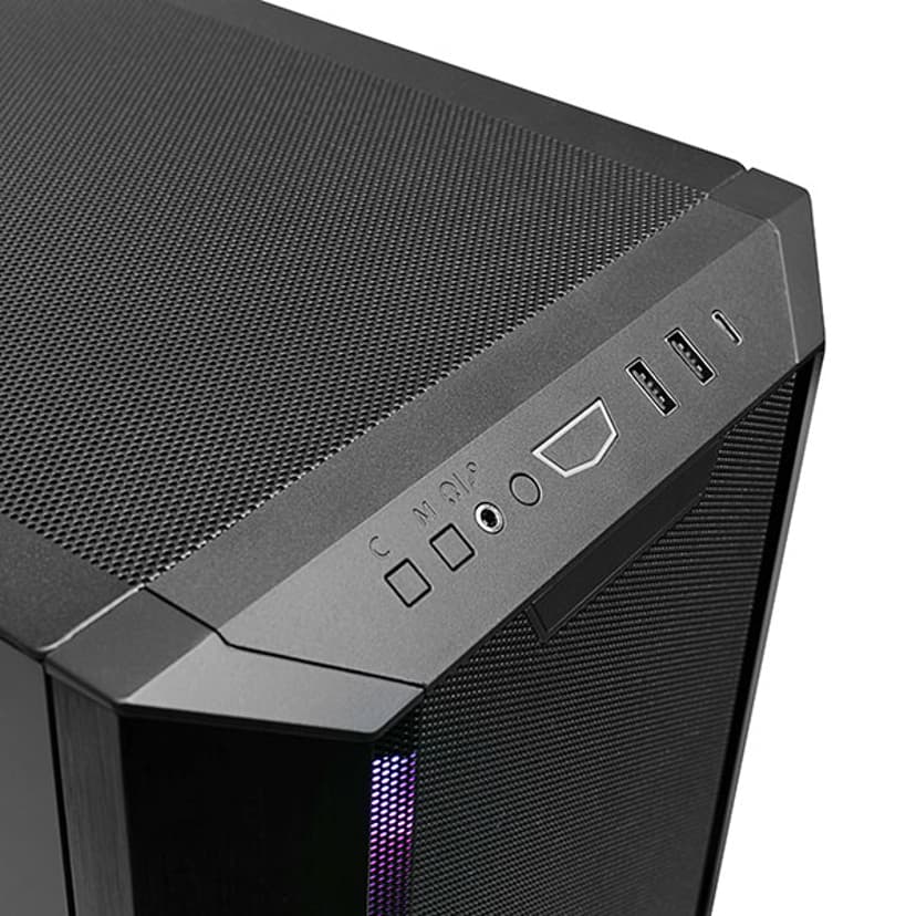 Lian-Li LANCOOL III RGB Midi Tower Svart, Transparent