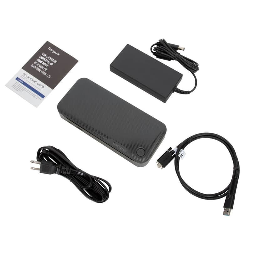 Targus DOCK710EUZ laptop dock & poortreplicator USB 3.2 Gen 2 (3.1 Gen 2) Type-C Zwart USB 3.2 Gen 2 (3.1 Gen 2) Type-C
