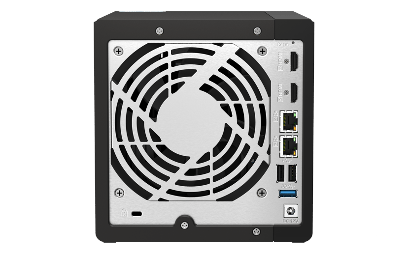 QNAP TS-453E NAS Tower Intel® Celeron® J6412 8 GB 0 TB QNAP QTS Zwart