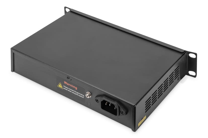 Digitus 8-Portars Gigabit Switch 10" Omanagerbar Med 2 Uplinks