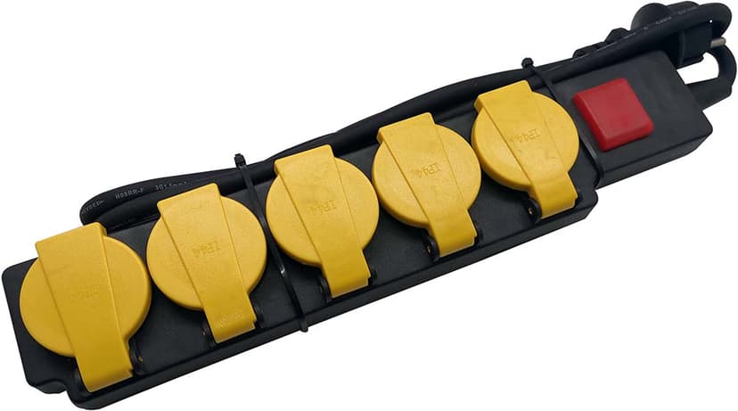 Prokord Power Socket 5X socket 2M IP44