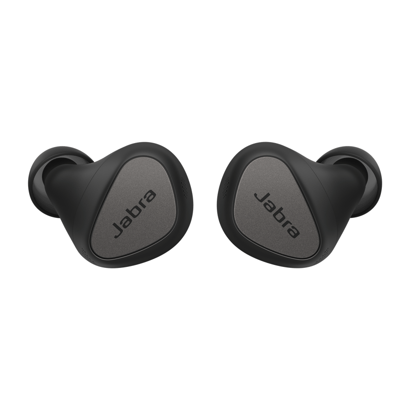 Jabra Elite 5 MFi, Qi, FCC, ISED, CE, Proposition 65, Google Assistant, Amazon Alexa, Fast Pair, Spotify Tap Zwart