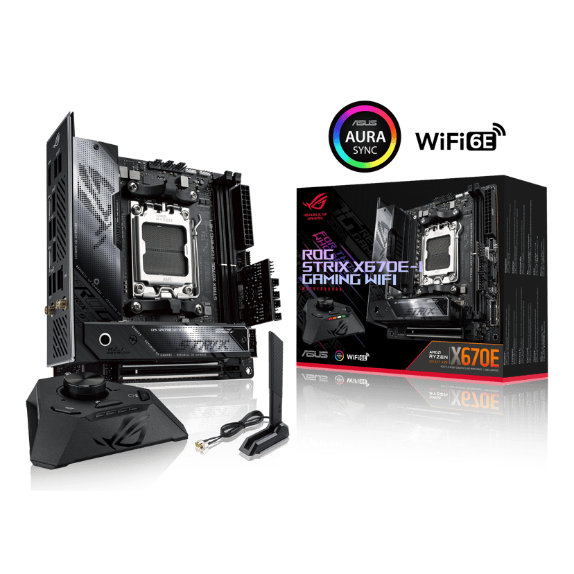 ASUS ROG STRIX X670E-I (Wi-Fi) Socket AM5 Mini-ITX Moderkort