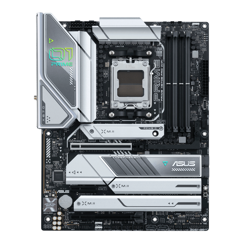 ASUS PRIME X670E-PRO (Wi-Fi) Socket AM5 ATX Hovedkort