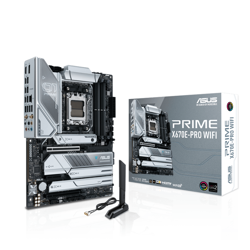 ASUS PRIME X670E-PRO (Wi-Fi) Socket AM5 ATX Hovedkort