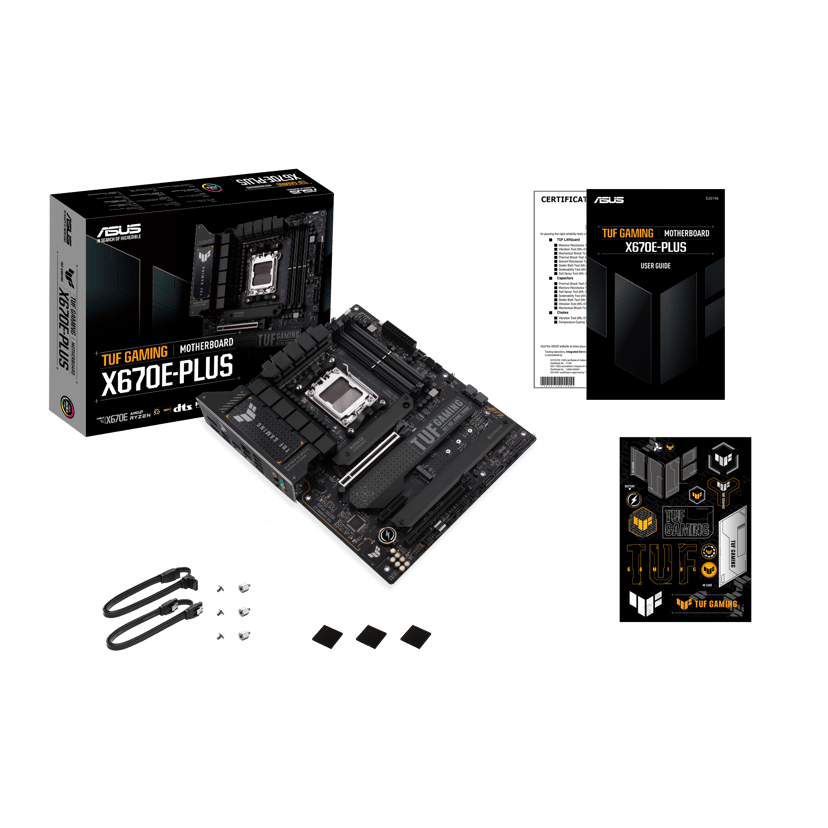 ASUS TUF GAMING X670E-PLUS AM5 ATX Emolevyt