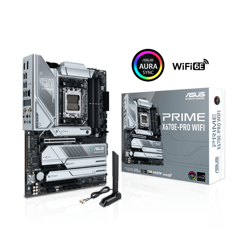 ASUS PRIME X670E-PRO (Wi-Fi) AM5 ATX Moderkort