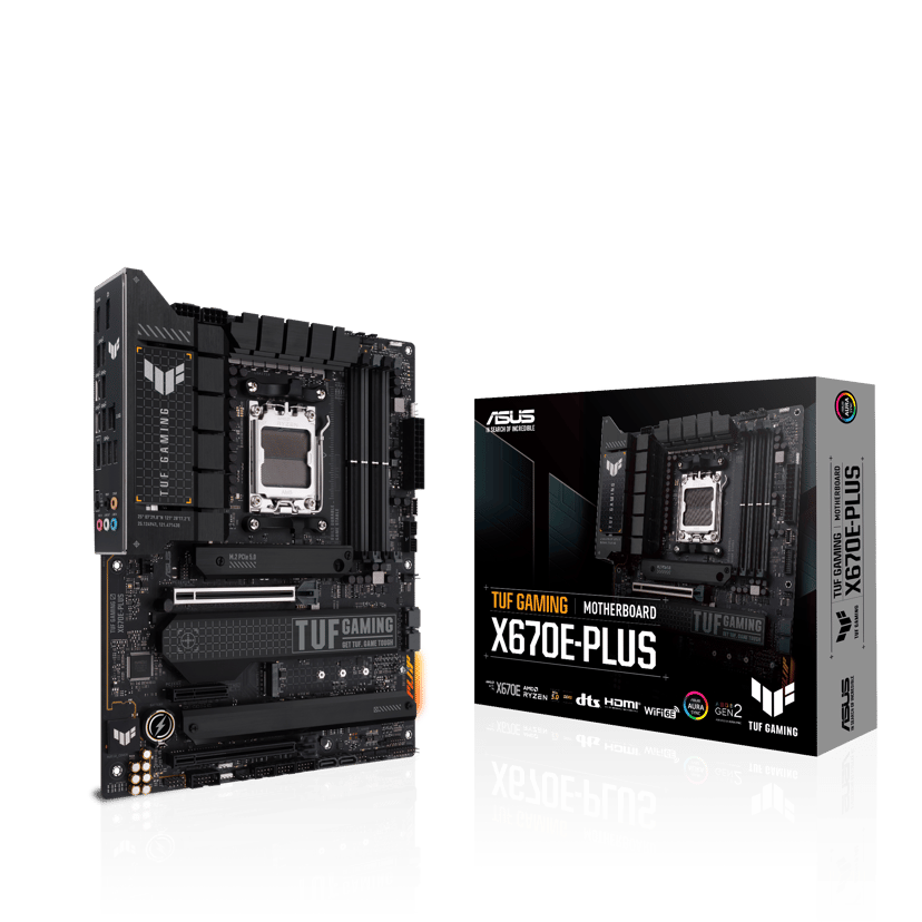ASUS TUF GAMING X670E-PLUS AM5 ATX Moederbord