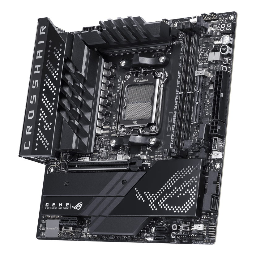 ASUS ROG CROSSHAIR X670E GENE (Wi-Fi) Socket AM5 Micro ATX