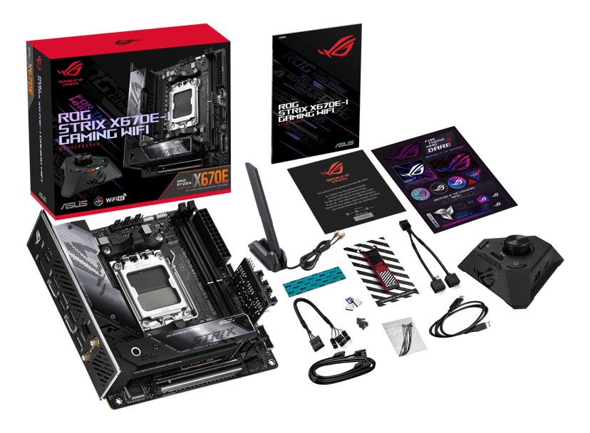 ASUS ROG STRIX X670E-I (Wi-Fi) Socket AM5 Mini-ITX Moderkort