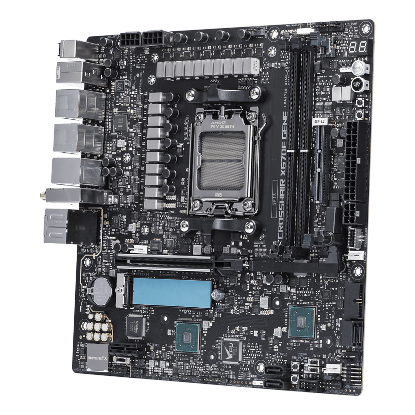 ASUS ROG CROSSHAIR X670E GENE (Wi-Fi) Socket AM5 Micro ATX