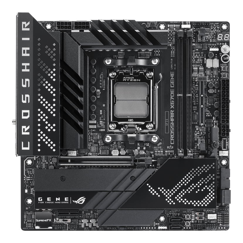 ASUS ROG CROSSHAIR X670E GENE (Wi-Fi) Socket AM5 Micro ATX