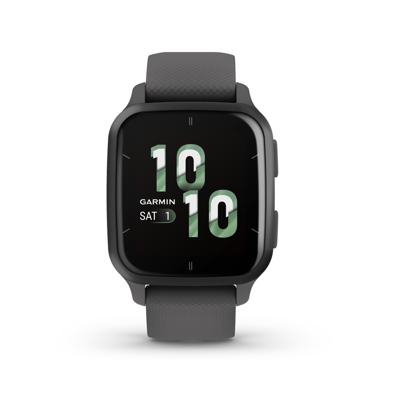 Garmin Venu Sq 2 3,56 cm (1.4") AMOLED 40 mm Digitalt Berøringsskjerm Grå GPS