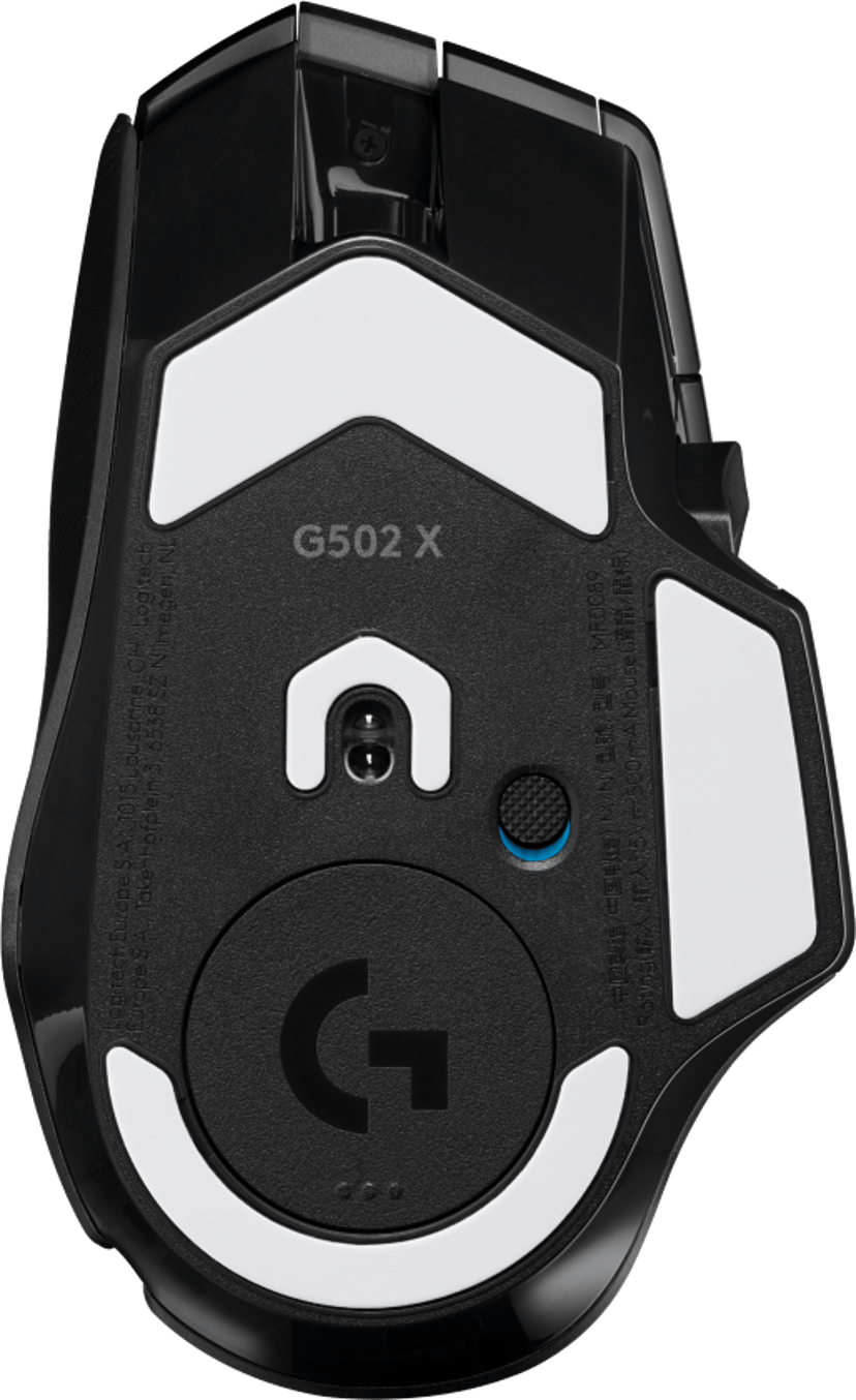 Logitech G502 X Plus Wireless Gaming Mouse Black RF kabel-fri