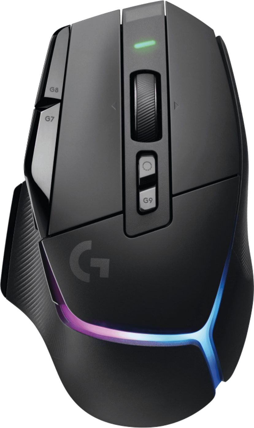 Logitech G502 X Plus Wireless Gaming Mouse Black RF kabel-fri