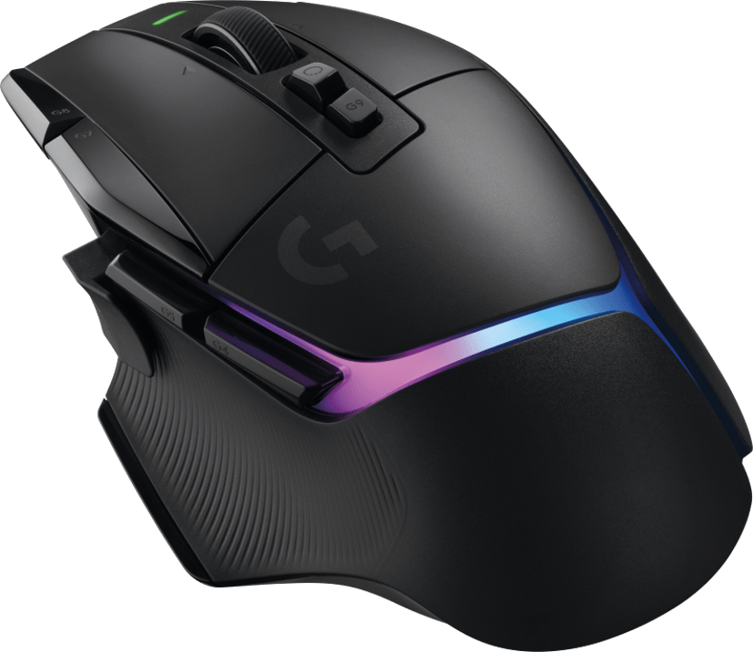Logitech G G502 X Plus datamus Spilling Høyre hendt RF kabel-fri Optisk 25600 DPI RF kabel-fri