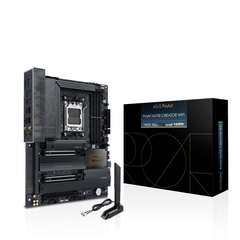 ASUS ProArt X670E-CREATOR (Wi-Fi) AM5 ATX Moderkort