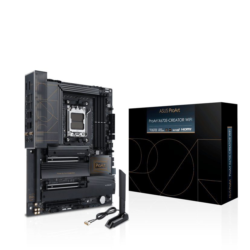ASUS ProArt X670E-CREATOR (Wi-Fi) Socket AM5 ATX Hovedkort