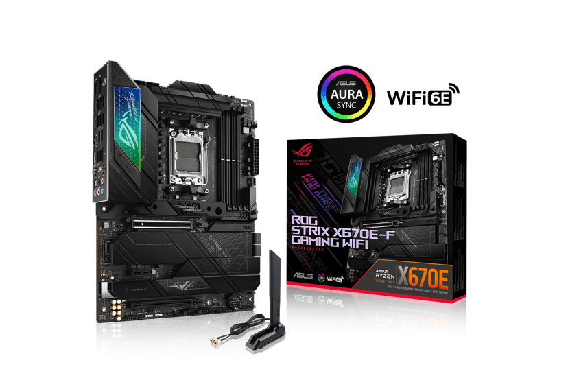 ASUS ROG STRIX X670E-F (Wi-Fi) AM5 ATX Emolevyt