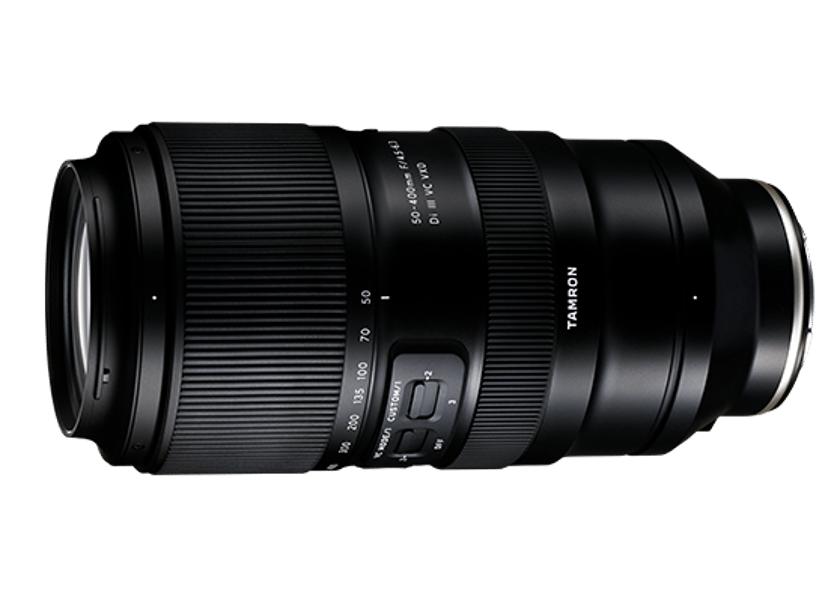 Tamron 50-400mm f/4.5-6.3 Di III Ultra telefoto-zoom Sort